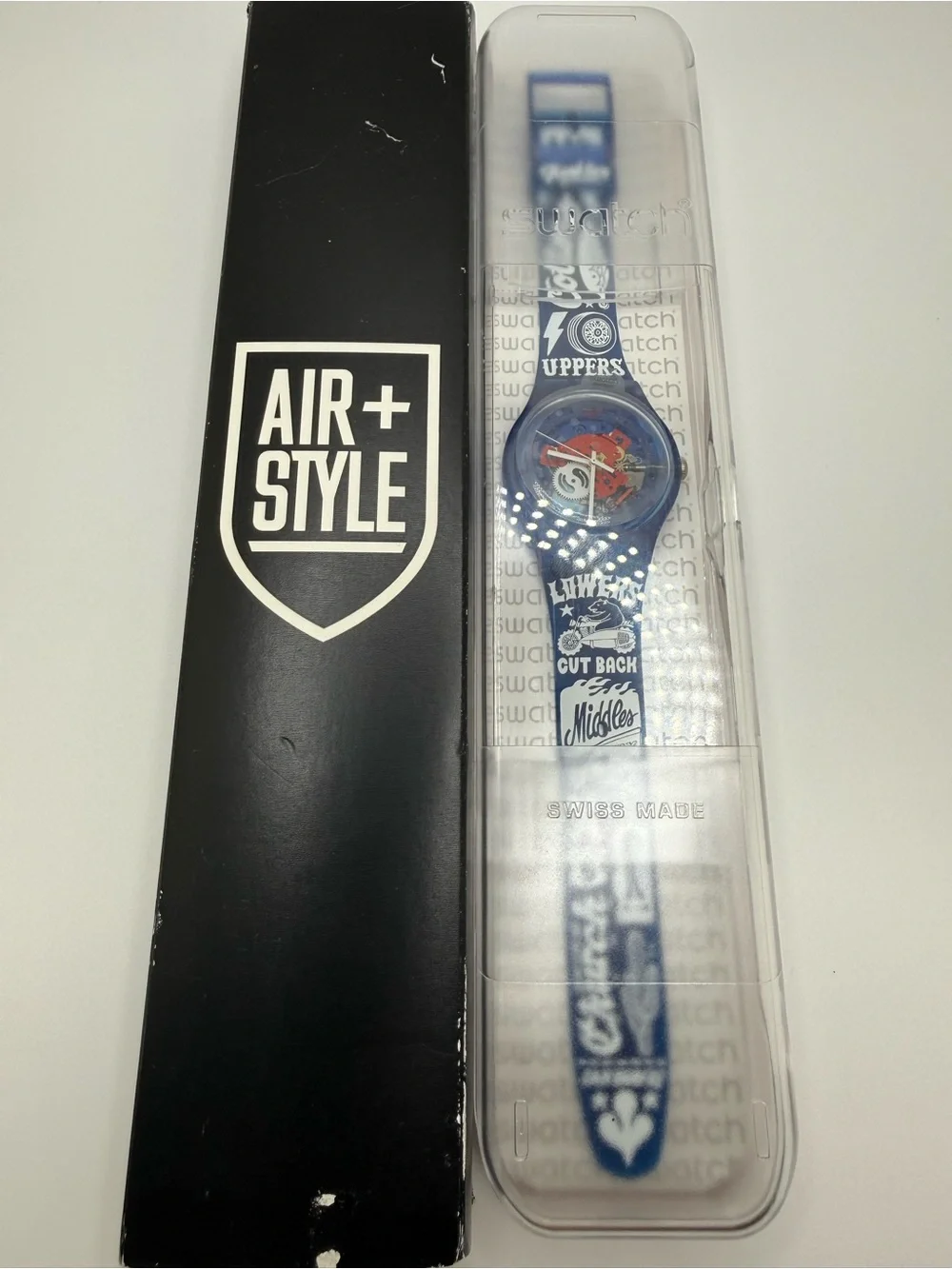 Brand New Swatch San Clemente Frostles Air & Style Swiss Made Water Resistant